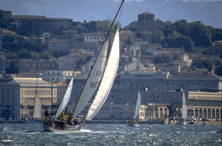Foto di Trieste dal mare